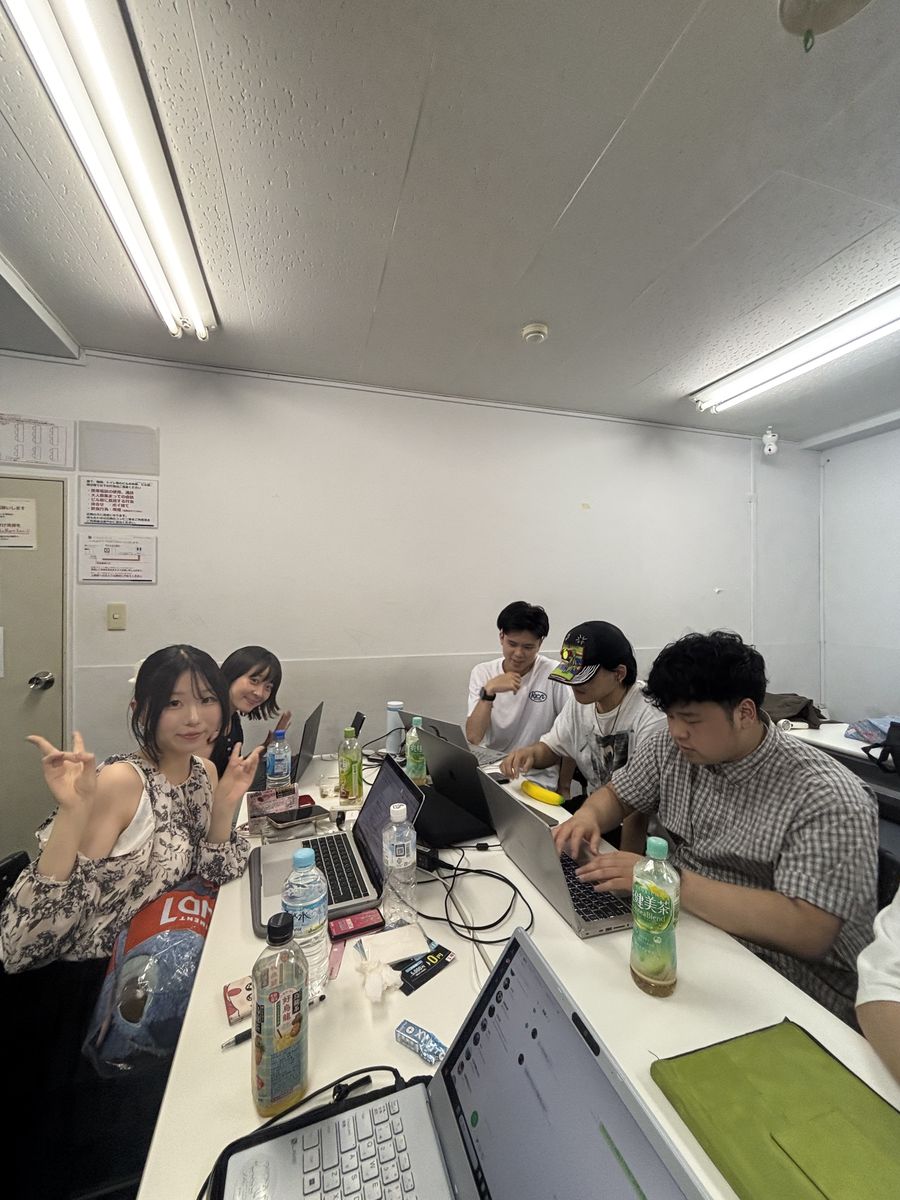 作業の様子
